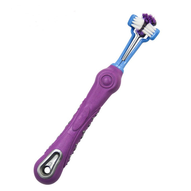 DENTAL-PAW – Brosse 3 Faces pour Soin Dentaire Animaux
