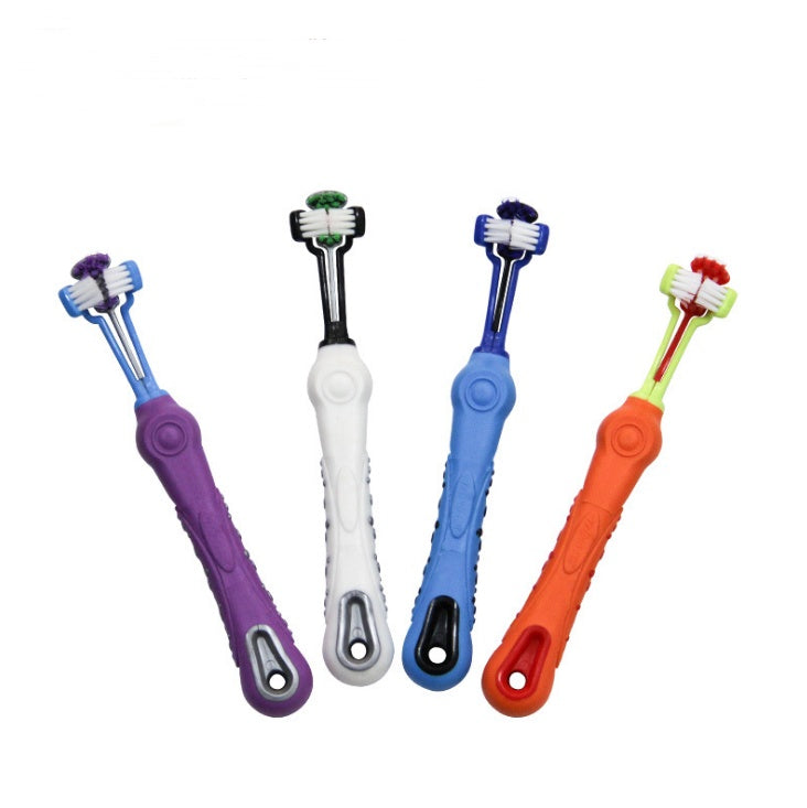 DENTAL-PAW – Brosse 3 Faces pour Soin Dentaire Animaux