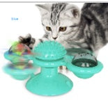 PawSpin – Jouet Rotatif 3-en-1 Pour Chats Actifs