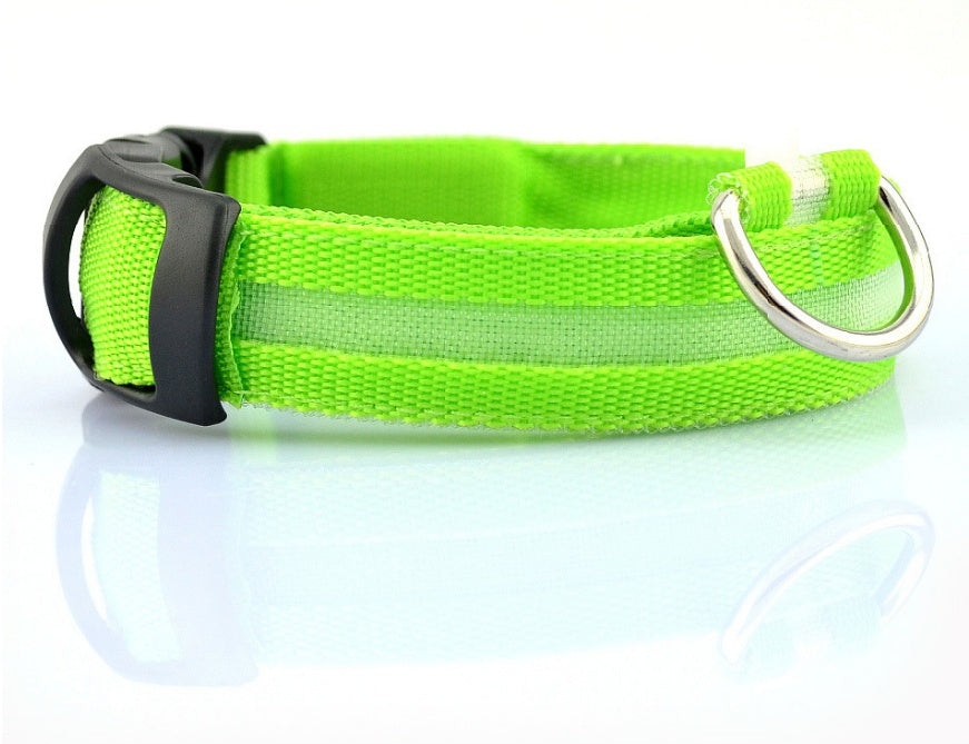 SafeShine – Collier Flash Pour Animaux Lumineux Et Sécurisé