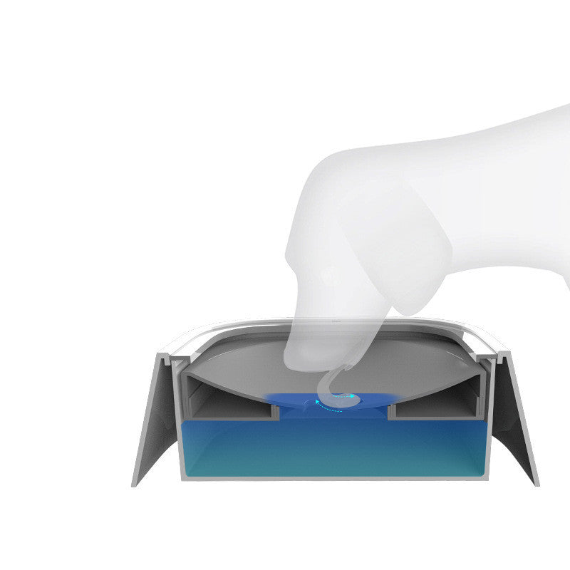 AquaPet Flow - Bol D'Eau Flottant Anti-Débordement Pour Animaux
