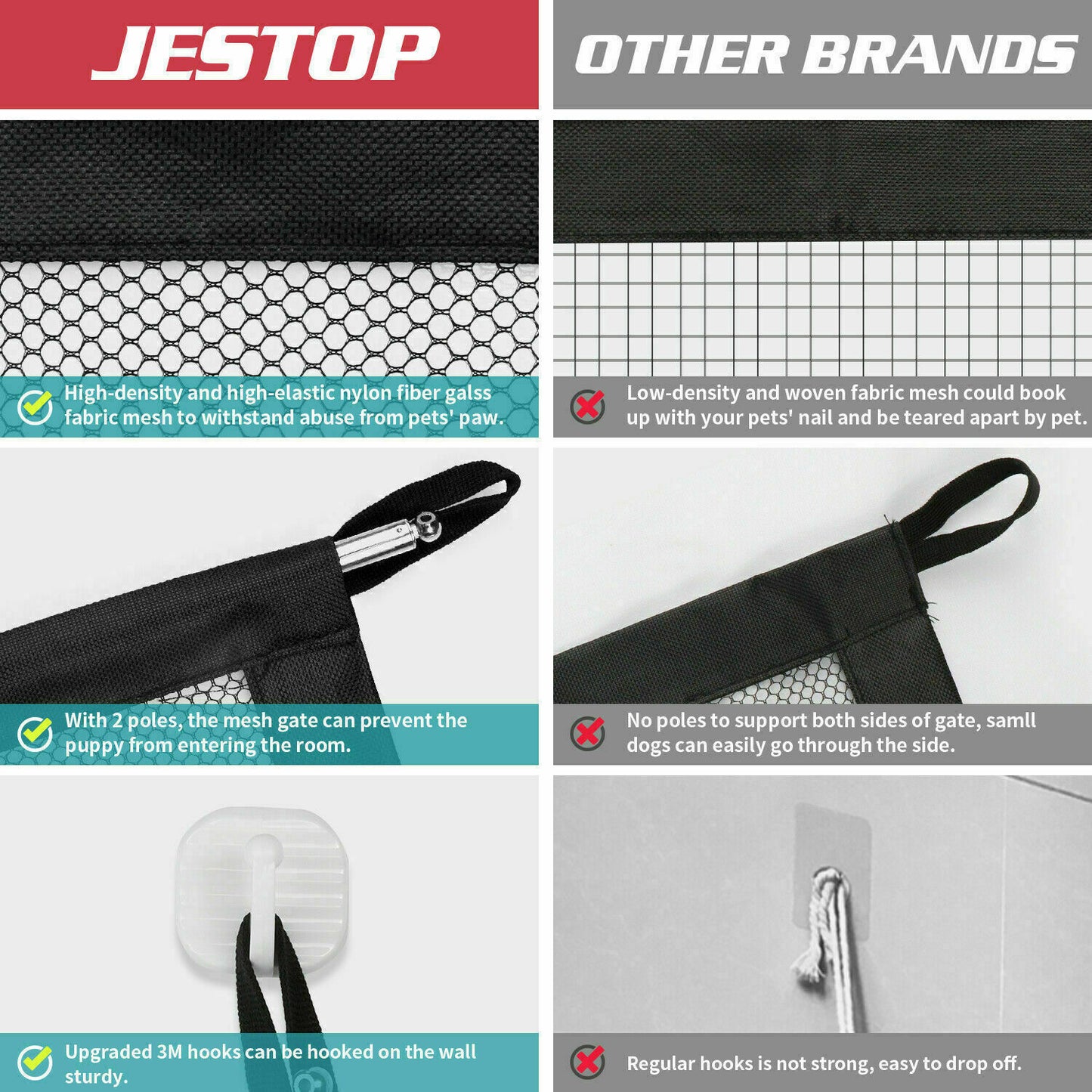 ZenPet Barrier – Filet Sécurité Maison