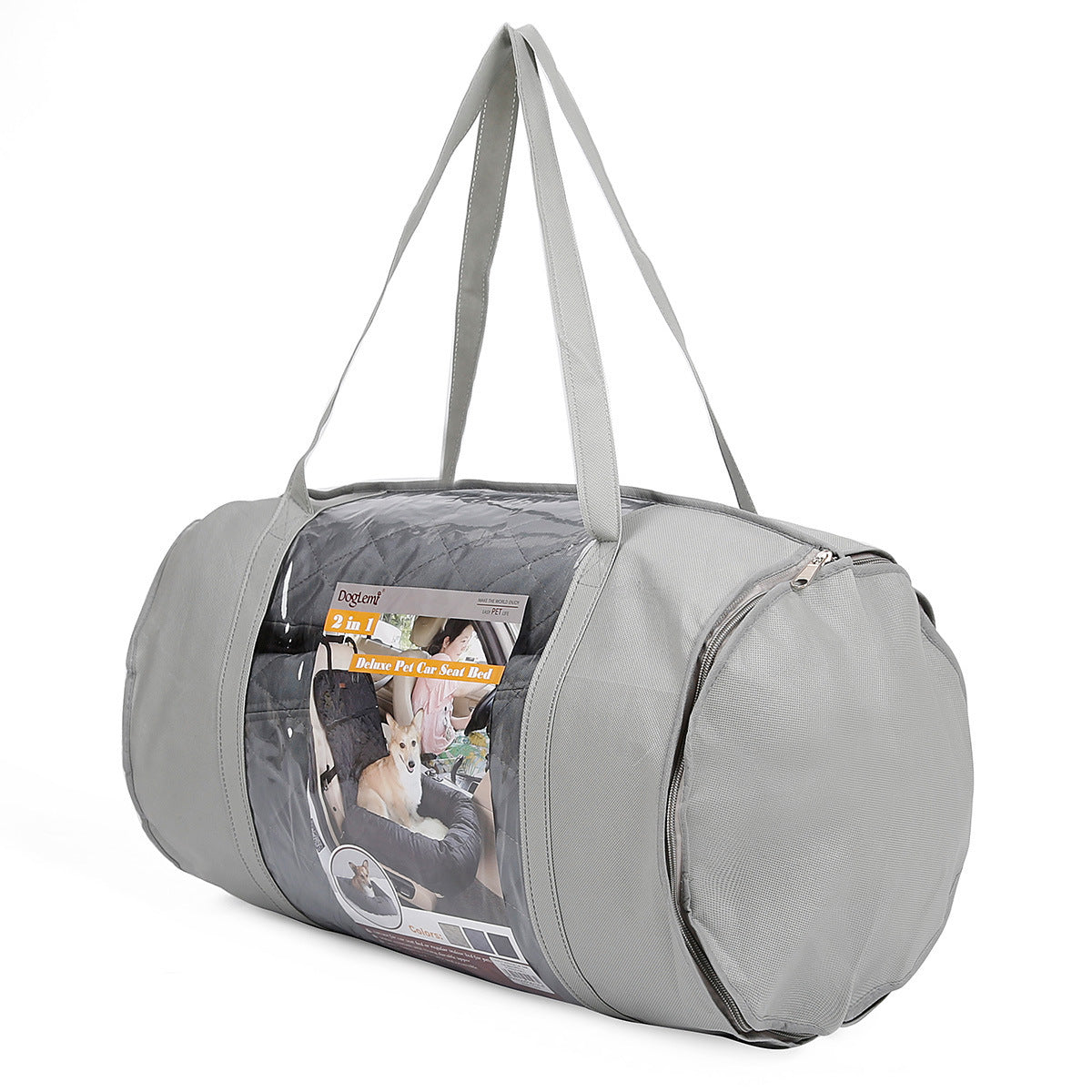 TravelPaws – Siège & Lit 2-en-1 pour Animaux Confortable