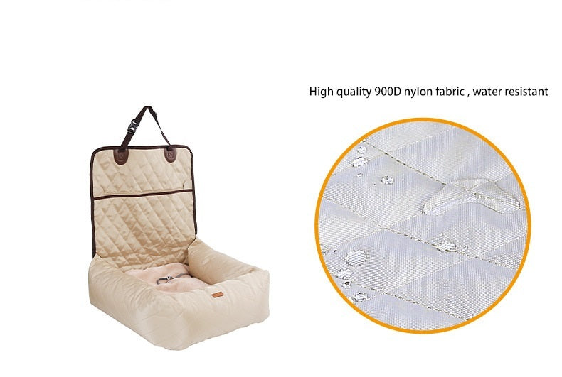 TravelPaws – Siège & Lit 2-en-1 pour Animaux Confortable
