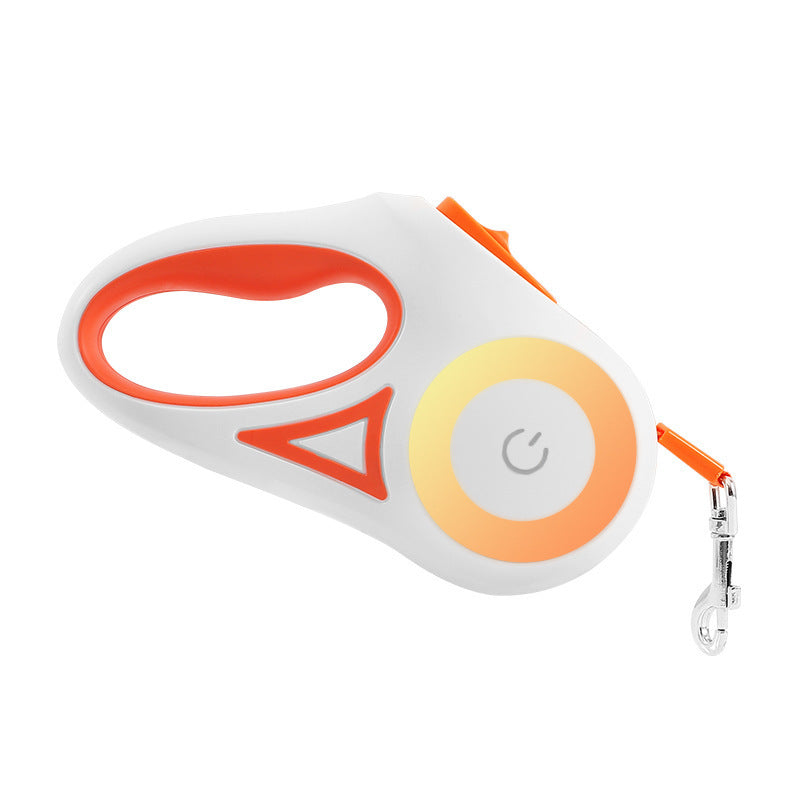 GlowWag – Laisse LED Rétractable Avec Collier Pour Chiens