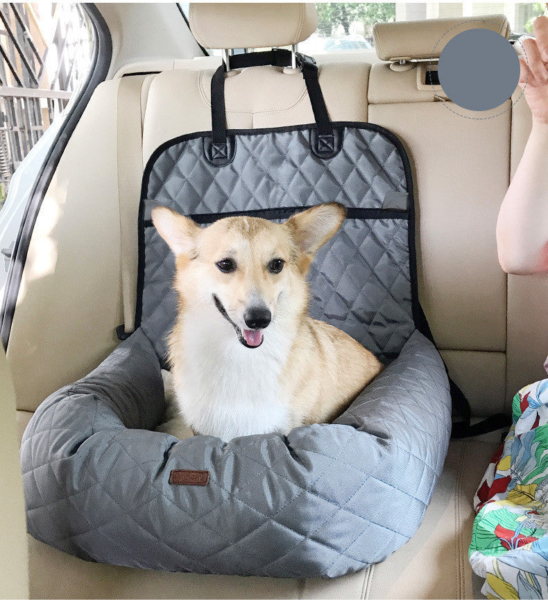 TravelPaws – Siège & Lit 2-en-1 pour Animaux Confortable