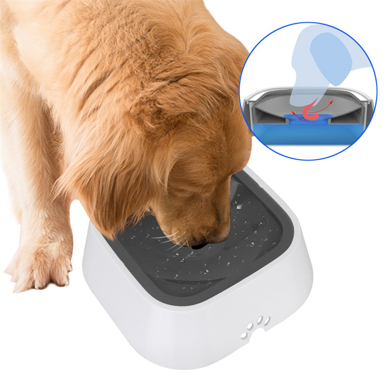 AquaPet Flow - Bol D'Eau Flottant Anti-Débordement Pour Animaux