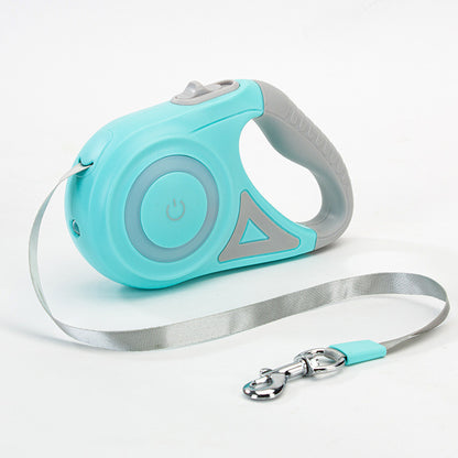 GlowWag – Laisse LED Rétractable Avec Collier Pour Chiens