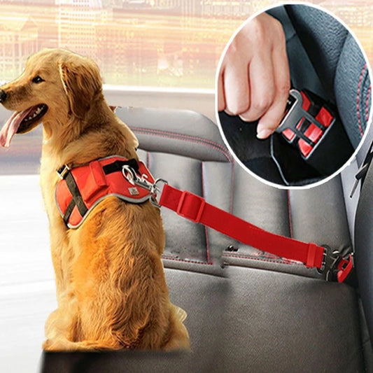 Télescopique De Traction Corde Pour Animaux de Compagnie De Voiture Siège Ceinture