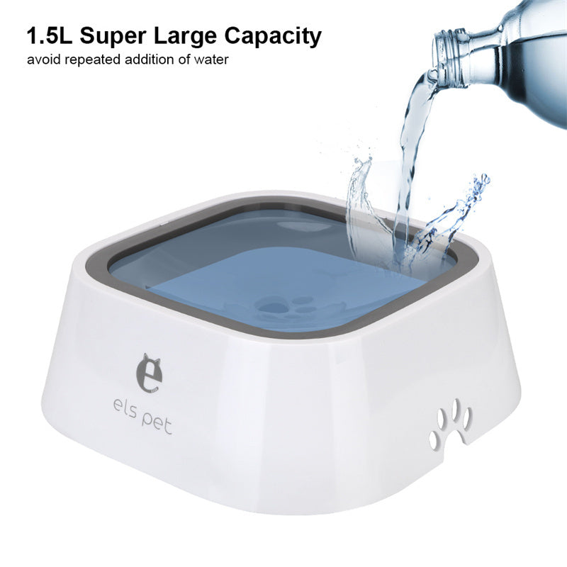 AquaPet Flow - Bol D'Eau Flottant Anti-Débordement Pour Animaux