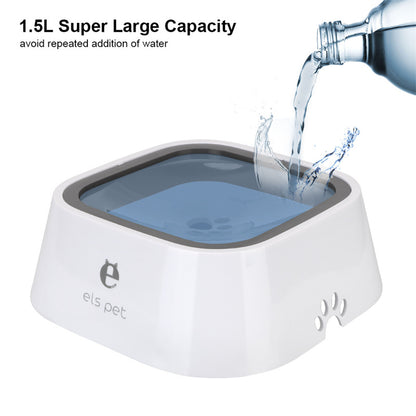AquaPet Flow - Bol D'Eau Flottant Anti-Débordement Pour Animaux