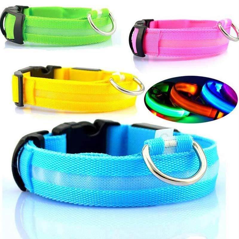 SafeShine – Collier Flash Pour Animaux Lumineux Et Sécurisé