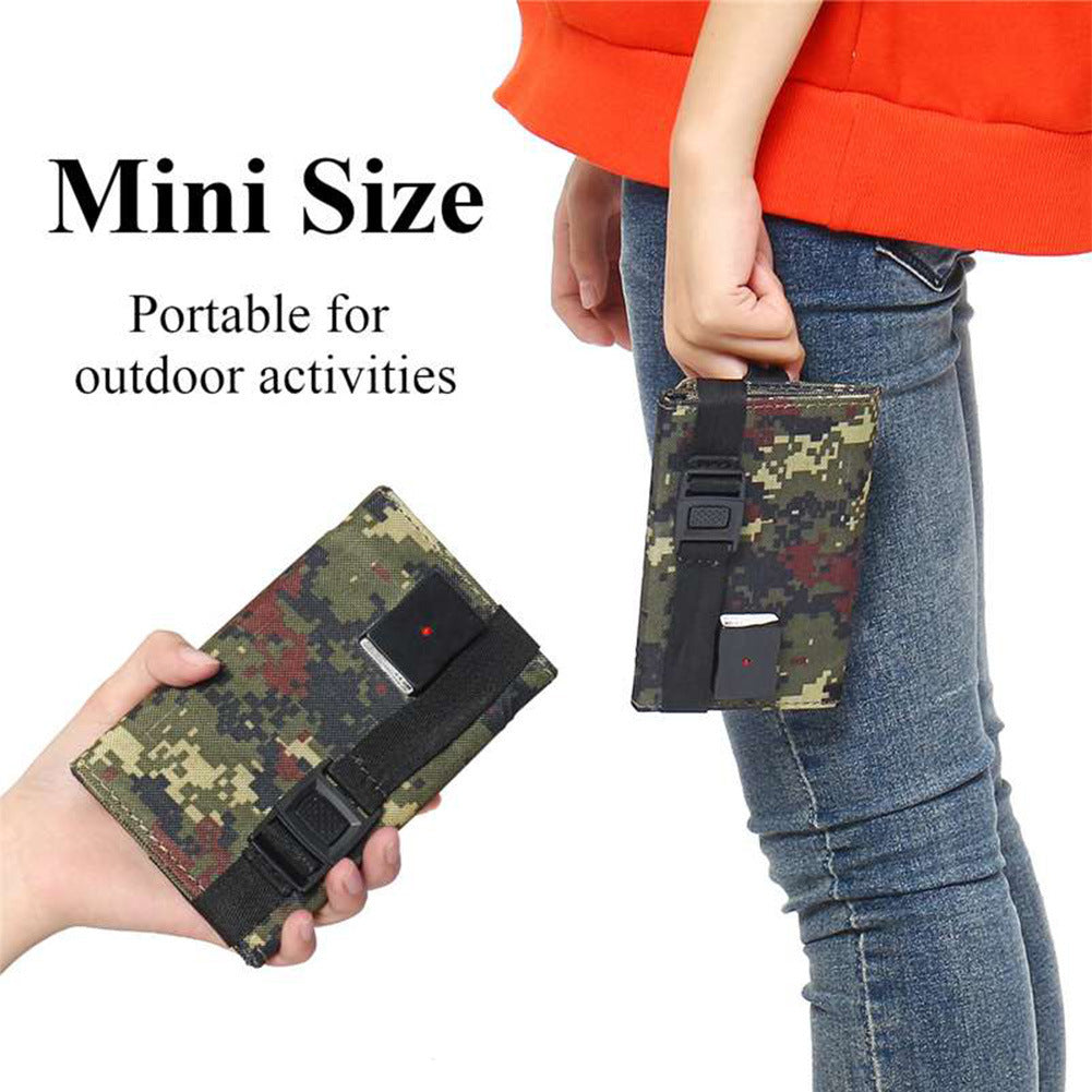 Outdoor Mobile Phone Solar Panel Charging Bag Small Size Portable Folding Solar Panel Bag