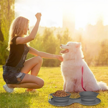 NomadPet– gamelle pliable qui suit votre compagnon partout